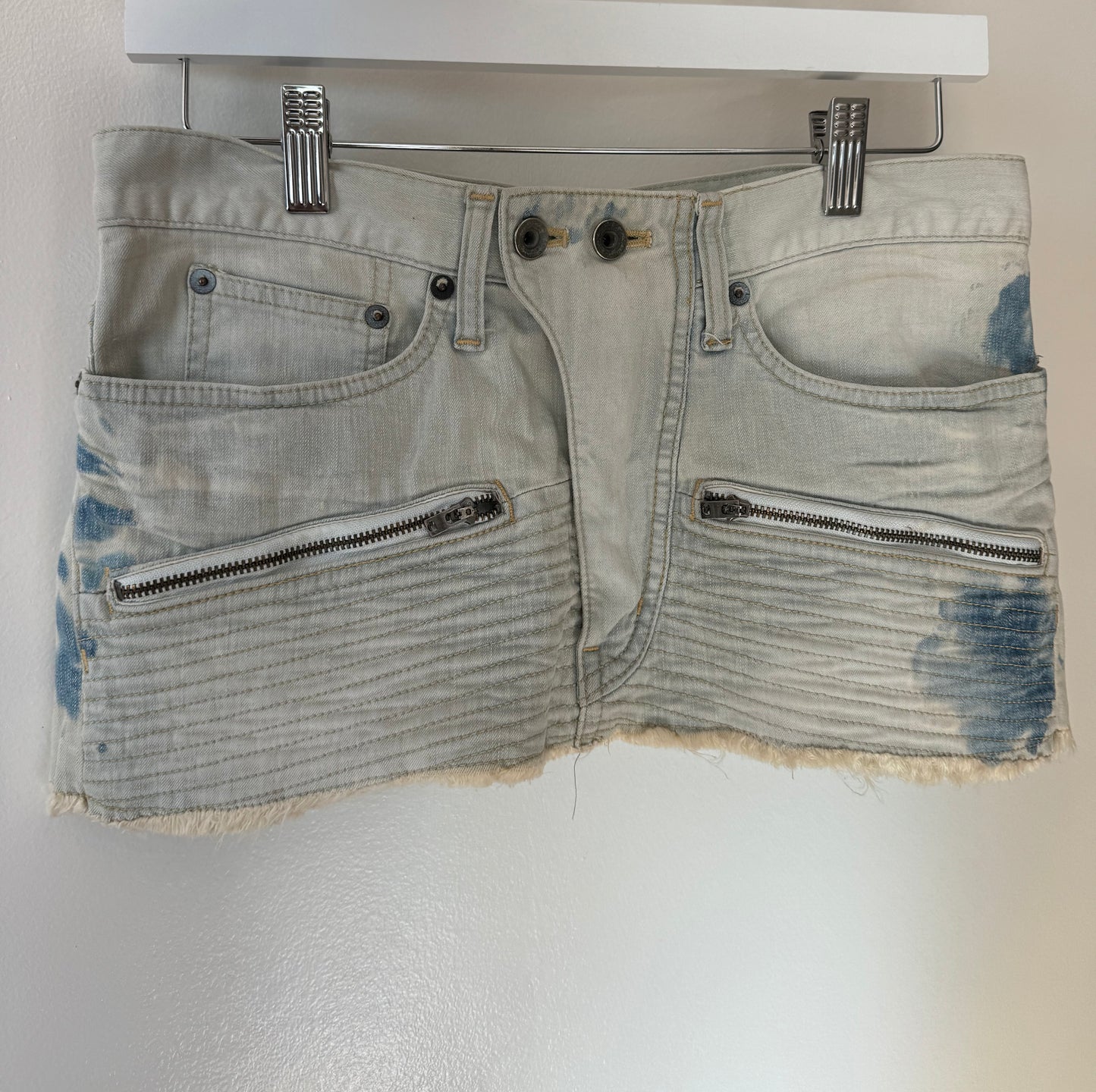 L.G.B Japanese Brand Denim Mini Skirt